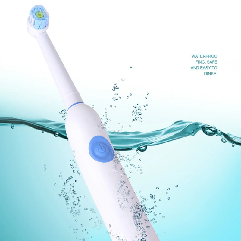 H1201 Rotary Electric Toothbrush Usb Induction Charging Rechargeable Toothbrush Adult 1 Set 3 Tooth Head Waterproof Cleaning Ora H1201 Rotary Electric Toothbrush Usb Induction Charging Rechargeable Toothbrush Adult 1 Set 3 Tooth Head Waterproof Cleaning Ora