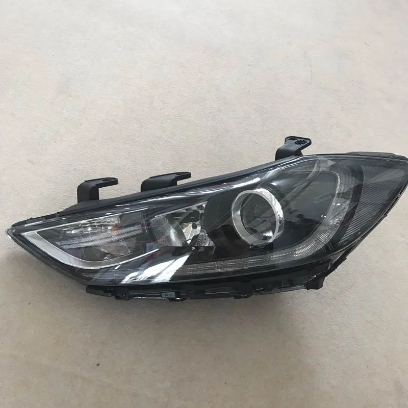 Made for 2016 Elantra headlamp assembly LED daily light with front assembly headlight