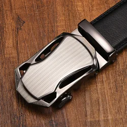 Men's Alloy Belt Buckle Width 3.5cm Male Metal Automatic Buckle Designed for Leather Jeans Casual Strap OfficeBusiness Accessory