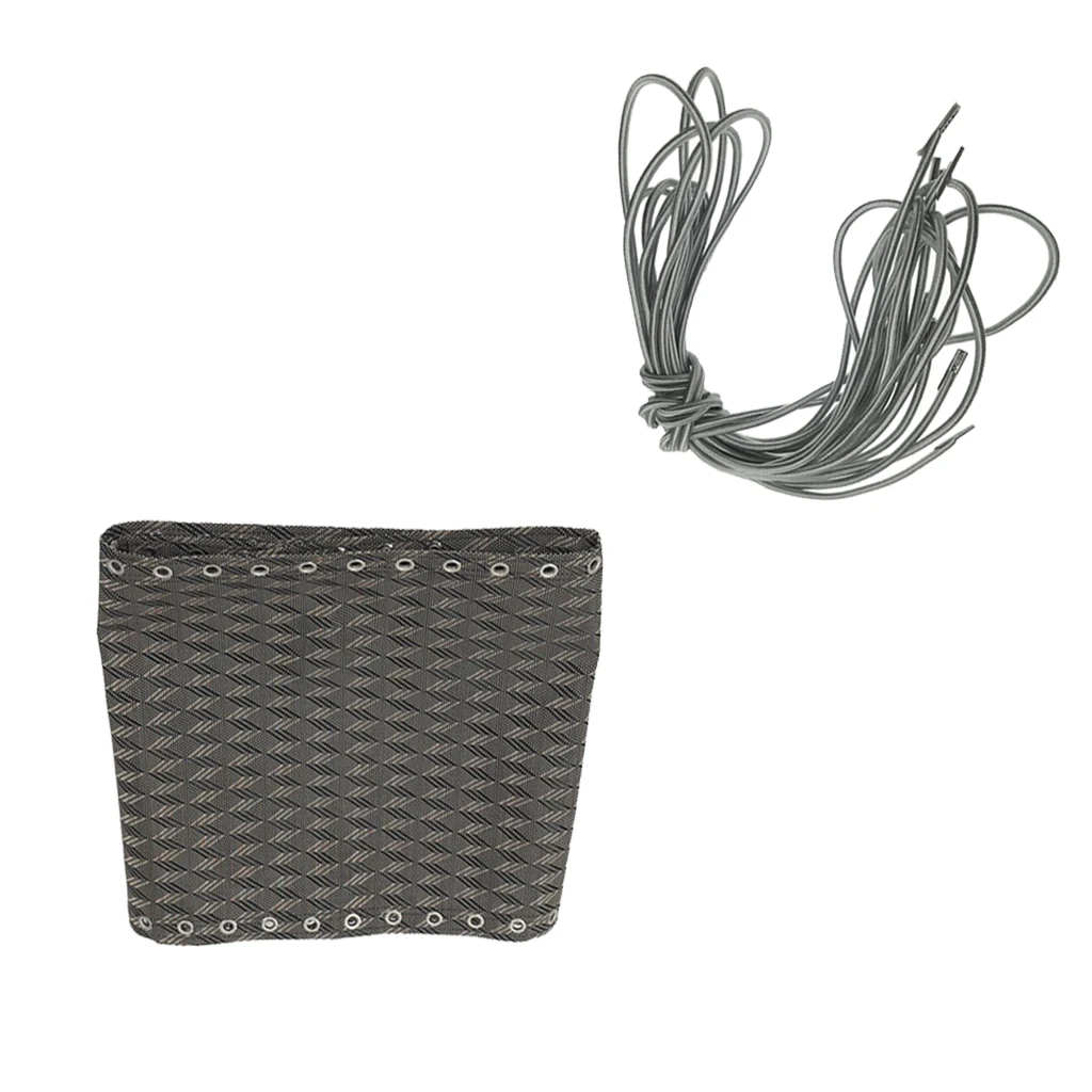 Tessforest Couch Cloth Replacement &4 Lace Beach Leisure Chair Parts for Chair 160X43cm Rhombus 