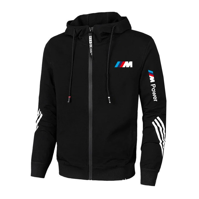 Men's Casual Zipper Hoodie - Image 5