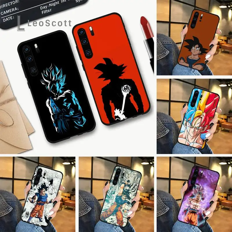 

Dragon ball animation cute Phone Case For Huawei Y5 Y6 II Y7 Y9 PRIME 2018 2019 NOVA3E P20 PRO P10 Honor 10