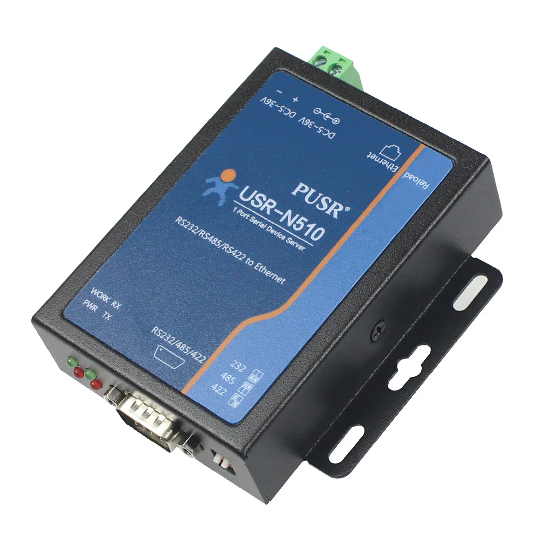 Dispositivo Ethernet de Porta Conversor Industrial de Porta Servidor Rs232 Rs485 Rs422 Suporte Verdog Modbus Rtu para Modbus - Imagem 3