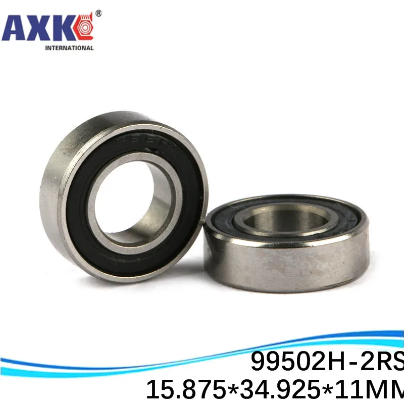 10pcs Free Shipping High quality Inch bearings Special bearings 99502H Deep groove ball bearings 99502H-2RS 15.875*34.925*11 MM