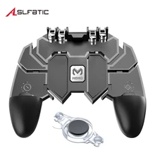 Ak66 Pubg мобильный контроллер геймпад игровой телефон Pupg триггеры бесплатно огонь Pugb мобильный джойстик Управление для iOS Android смартфон