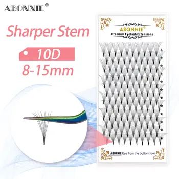 

10D Sharper Premade Volume Fans Makeup Synthetic Mink Lashes Russion Sharper Premade Lash Fans Makeup