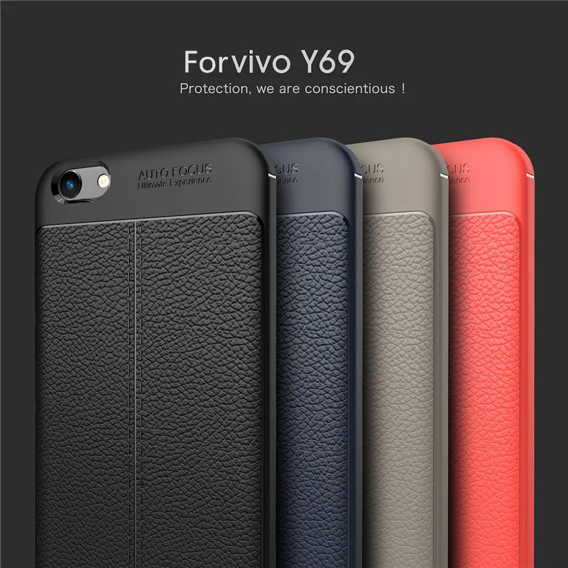 For Vivo Y69 Case Silicone Shockproof Phone Case Cover For Vivo Y69 Back Cover Phone Case Funda Capa For Vivo Y69 Bumper Shell
