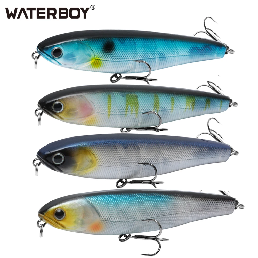 WATERBOY 8.5cm 9.5cm 12.8cm Pencil Fishing Bait Hard Artificial Lure StickBait New Arrive Fish Lure Factory Wobbler Pesca 5