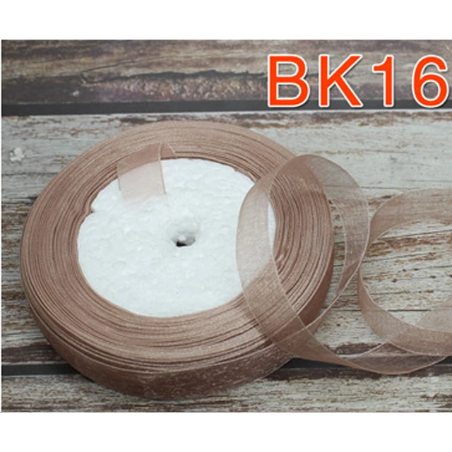 45 yard Snow Yarn Organza Gauze Ribbon Knitting Weaving Plastic Mesh Sheet Handbag Wedding  Hair Accessories  DIY Scrapbooking 11