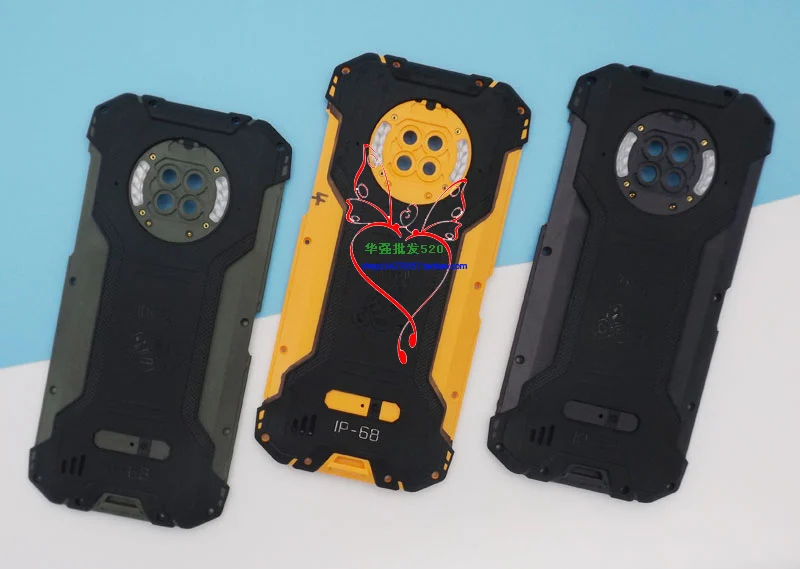 Original Doogee S96 Pro Bateria Capa Traseira Case da Bateria Protetora Capa Traseira Alto-falante para Doogee S96 Pro Telefone Inteligente - Image 3