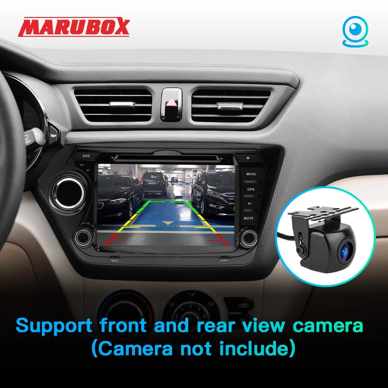 MARUBOX PX6 Штатная магнитола для Kia Rio 3 2011 2015 K2 2010 Головное устройство на Android 10