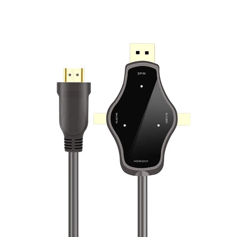 MINIDP/DP/TYPE-C HDMIadapter cable HDM ultra-clear 4K интерфейс для подключения интерфейсов projector3