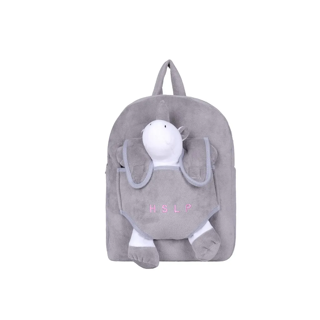 Children New Fashion Wild Backpack Variety Backpack Zebra pattern striped cartoon baby girls bags woman bag - Цвет: E