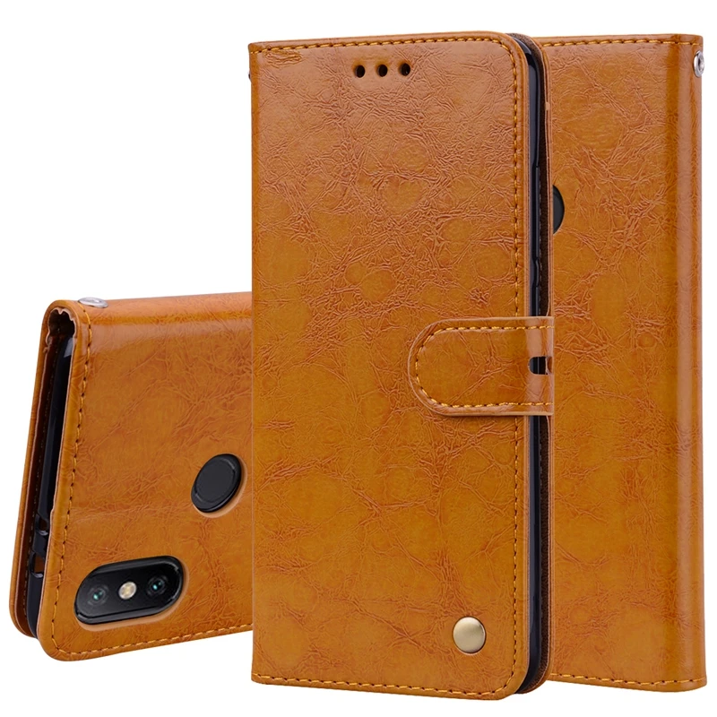 Yellow High Quality Leather Wallet Case For Xiaomi Redmi 3S 4A 5A 6A 7A 5 Plus Note 7 6 5 Pro 4 4X Mi A1 A2 Lite 9T 8 Note7 Flip Cover - Color: Yellow
