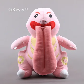 

35 cm Anime Lickitung Plush Toys Doll Peluche Cartoon Pikachu Eevee Charmander Mewtwo Series Stuffed Animals Toy Baby Kids Gift