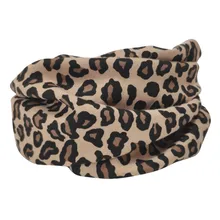 Коричневое пончо леопардовое женское зимний шарф-одеяло теплая мягкая накидка для мальчиков и девочек детский шарф с мультяшным принтом хлопковые шарфы на шею# N11