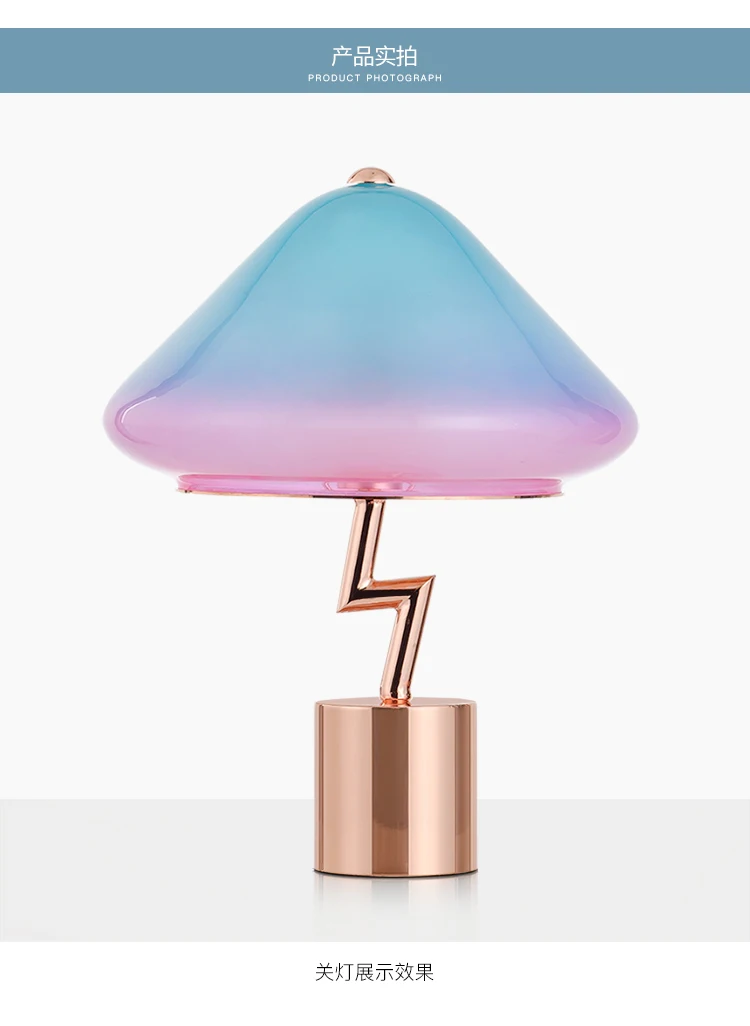 Постмодерн, простой креативный розовый/белый светодиодный светильник для детской комнаты, маленькая настольная лампа, прикроватная лампа для спальни, освещение для гостиной, настольные лампы