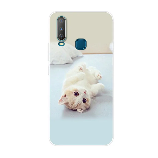 4 Силиконовый чехол для мобильного телефона чехол для Vivo Y17 Y15 Y95 Y91 Y91C Y83 Y81 V11 V11i V15 V15 Pro V9 чехол из мягкого ТПУ для Vivo Y91C Y 17 V15Pro 15 - Цвет: 4