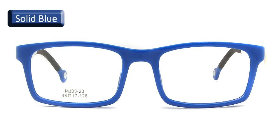 Память титана Tr90 Дети оптические очки ультра-легкие близорукость очки Квадратные мальчики девочки детские очки с гибкой оправой