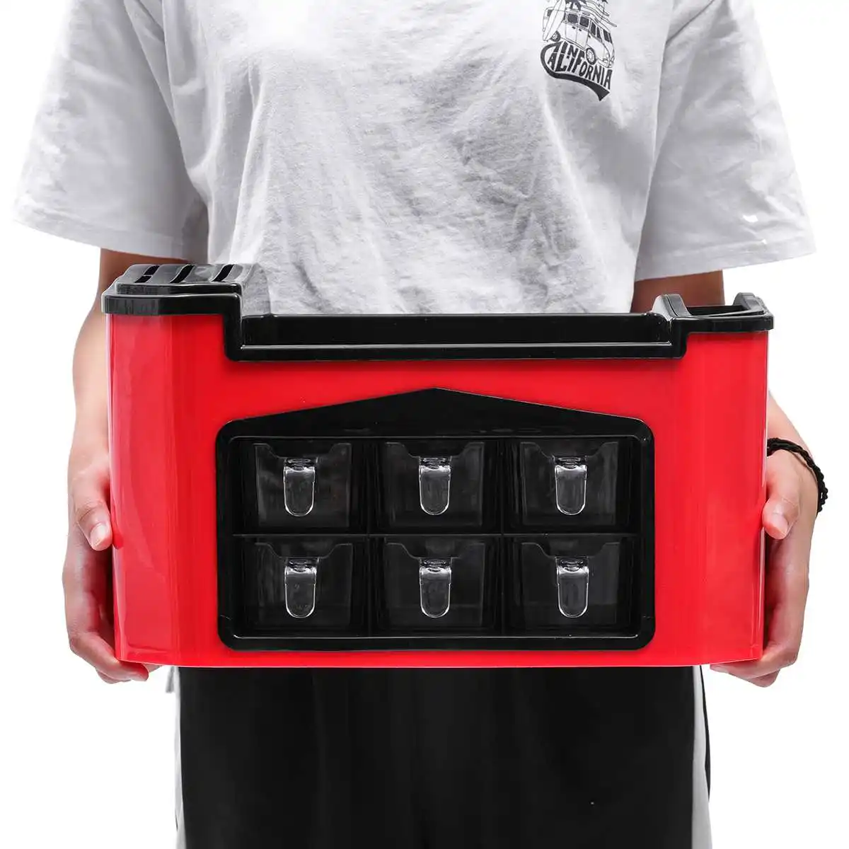 

Hot 6 in 1 Multifunction Kitchen Storage Rack Chopsticks Seasoning Box Container Holder Knife Rack Tableware Organizer Shelf Too