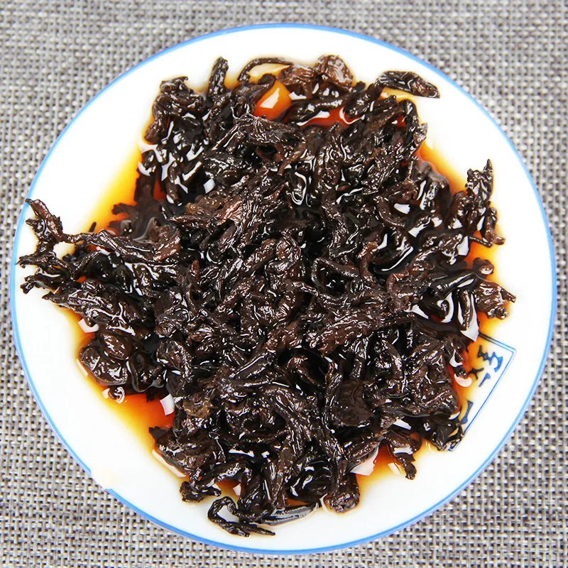 Высший сорт Китай Юньнань древнейший спелый пуэр чай вниз три высокой ясности противопожарная детоксикация забота о здоровье похудение зеленая еда