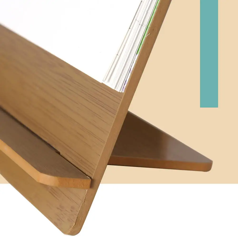 Standing Desk Calendar Flexible Monthly Wooden Desktop Decoration Stand Up Calendar For Office And Home