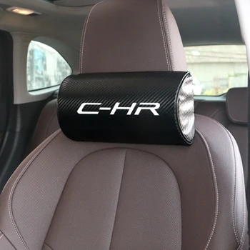 

Car Styling Seat Neck Pillow Protection PU Auto Headrest Support Rest Travelling Car Headrest Neck for Toyota c-hr Accesories