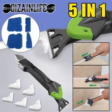 5 In1 силиконовый жидкость для снятия герметик финишер герметик Гладкий скребок Затирка набор инструментов Пластик набор ручных инструментов угловой шпатель аксессуары 5 In1 силиконовый жидкость для снятия герметик финишер герметик Гладкий скребок Затирка набор инструментов Пластик набор ручных инструментов угловой шпатель аксессуары