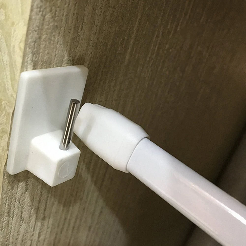 20 Uds PVC rectángulo auto-adhesivo de ganchos de pared de almacenamiento ganchos cocina cuarto de baño toalla gancho cortina hebilla ganchos cinturón de hebilla