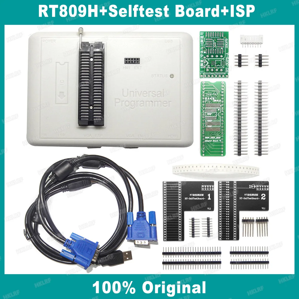 RT809H+Selftest Board+ISP