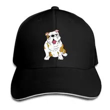Бейсбольная Кепка унисекс с английским бульдогом