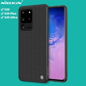 

for Samsung Galaxy S20 Plus Ultra 5G Case Cover NILLKIN textured pattern matte hard soft back cover Mobile phone black shell