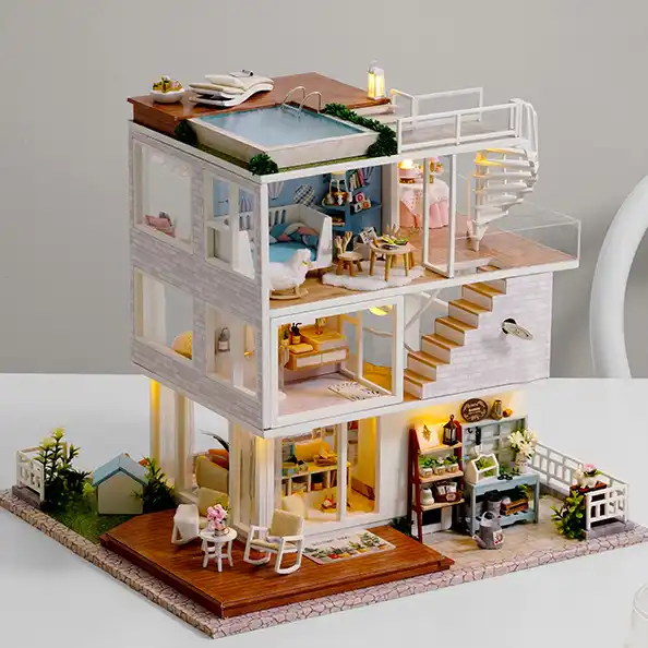 nice doll house