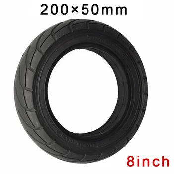 

8 inch Tire Anti Explosion Wheel Electric Scooter Tubeless Rubber Black