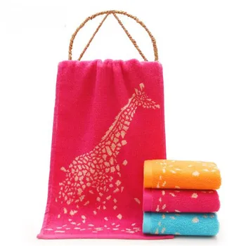 

Absorbent Feeding Towel Newborn Infant Soft Bath Towel Cute Giraffe Baby Face Towel Hand Towel Washer Cotton Children Washcloth