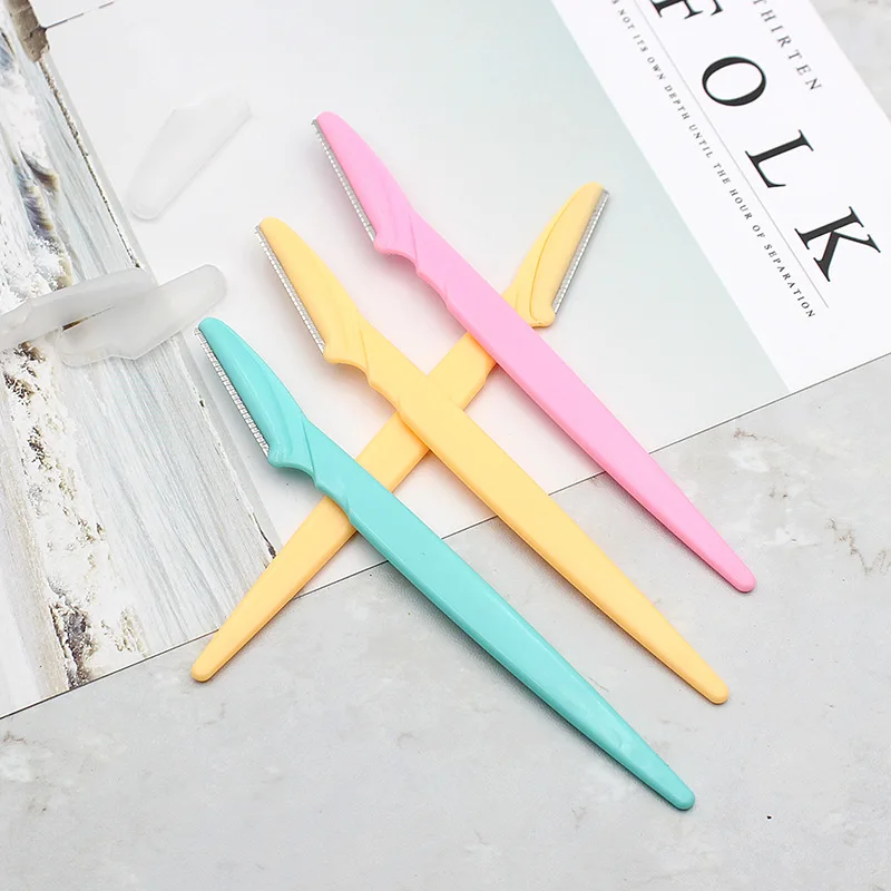 

ELECOOL 1PC Eyebrow Razor Facial Hair Remover Eyebrow Trimmer Sharp Makeup Knife Blade Eye Brow Shaping