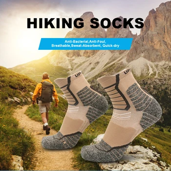 

UGUPGRADE 5Pair/Lot Camping Hiking Sports Socks Climbing Cycling Woman Socks sky cycling chaussette cyclisme voetbalsokken