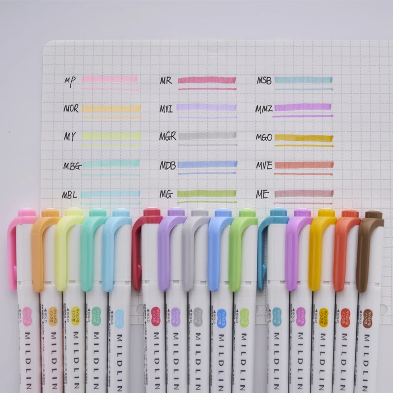 Descubrir 46+ imagen mildliner highlighters pastel Abzlocal.mx