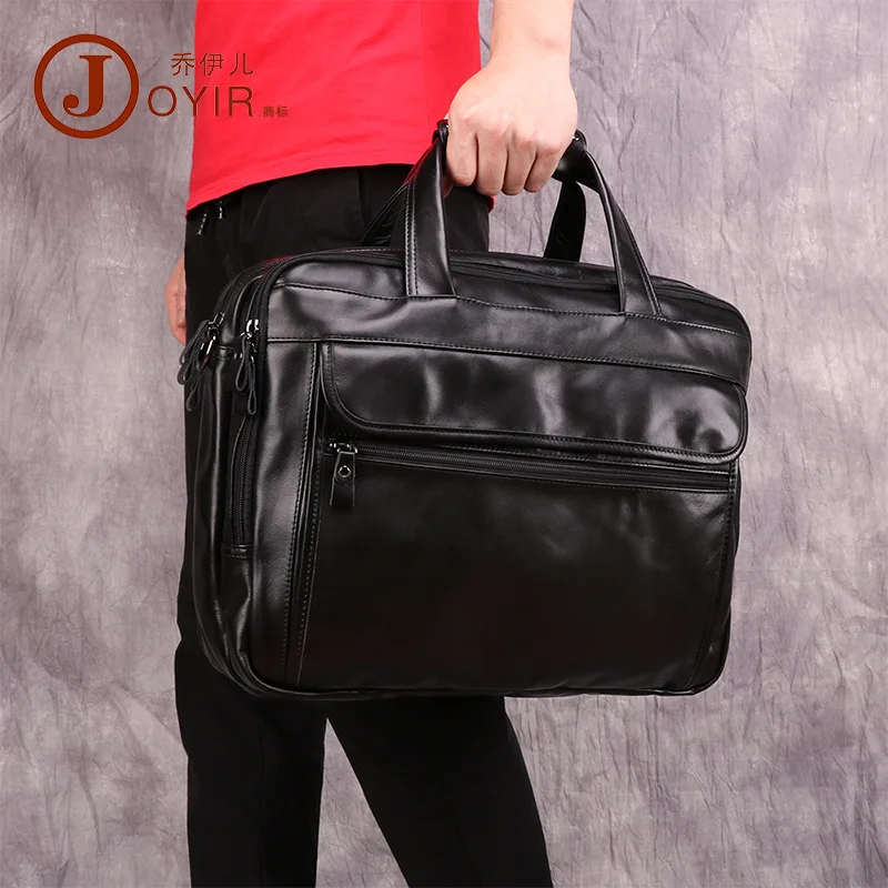 

Men's Briefcase Business Vintage Leather Business Bag Men