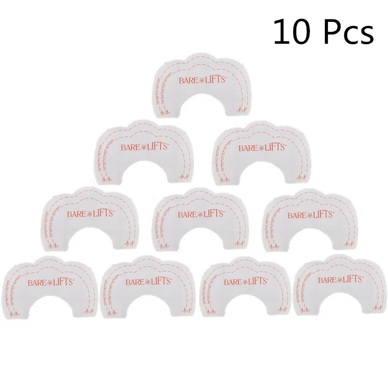 

10 pcs Instant Push Up Sticker Lift Beauty Breast Stickers Bare Bra Pad Paste Petals Nipple Covers Skin Adhesive