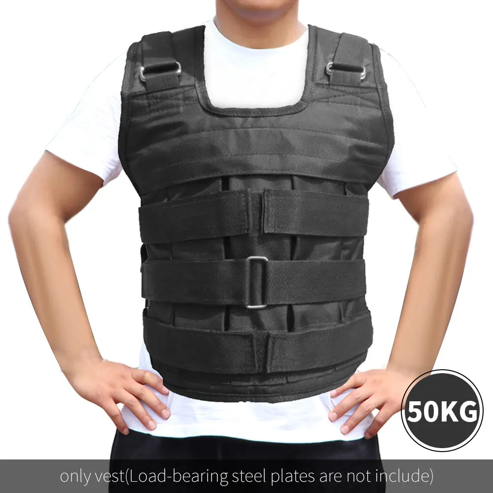 Adjustable Weighted Weight Vest Training Workout Strength Exercise Boxing