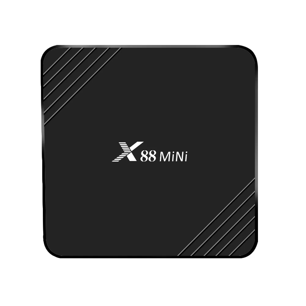 X88 Мини ТВ приставка на базе Android Box RK3318 2 Гб ram 16 Гб rom 2,4G wifi 4K H.264 Android 9,0 Smart tv Box для Neflix Youtube