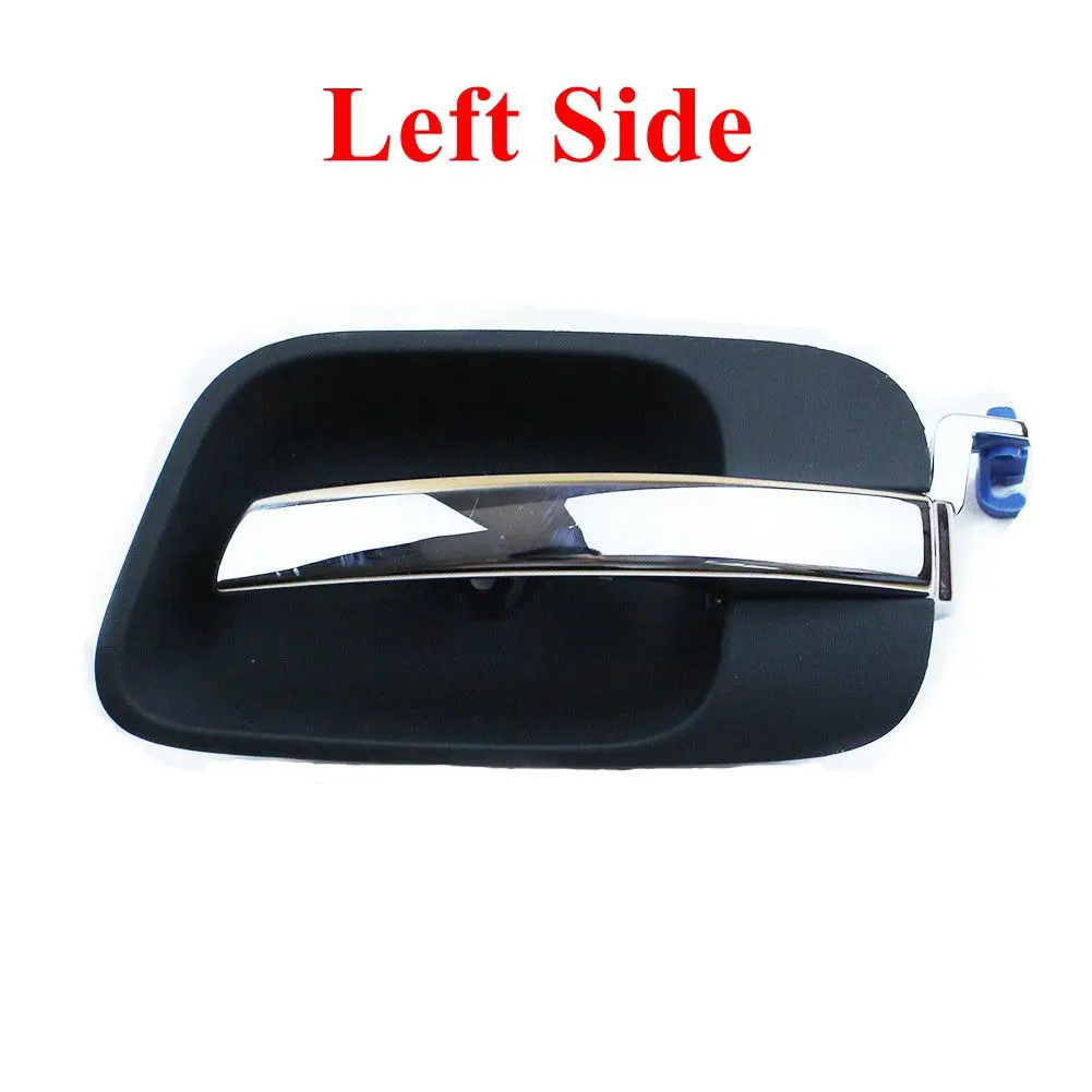 LARBLL внутренняя дверная ручка хром и черный для CHRYSLER 300C 2005-2007 - Цвет: Left Side