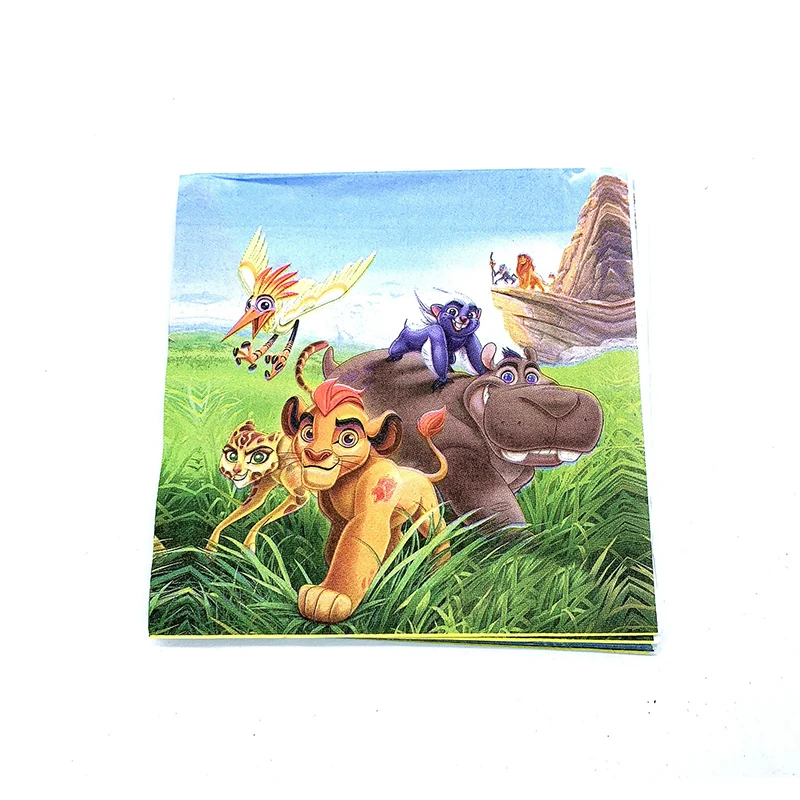 Оформление вечеринки лев Король Simba посуда бумажные чашки тарелки шары для детей Дети День рождения принадлежности