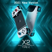 Gamesir x2 tipo-c controlador de jogo móvel gamepad para xbox game pass, playstation agora, stadia, geforce agora new 2021 nova versão 】