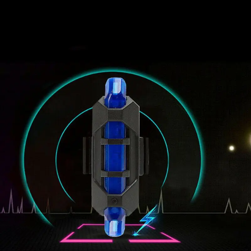 Велосипедный спорт Usb Перезаряжаемые Водонепроницаемый задние фары горного велосипеда езда светодиодный Аварийные огни для верховой езды аксессуары новое поступление