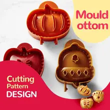 Fall Hand Pie Molds Auxiliary Food Mold Bowl Cake Baby Food Grade Silicone Mold Cake Baking Tool Steamed Moldes De Silicona