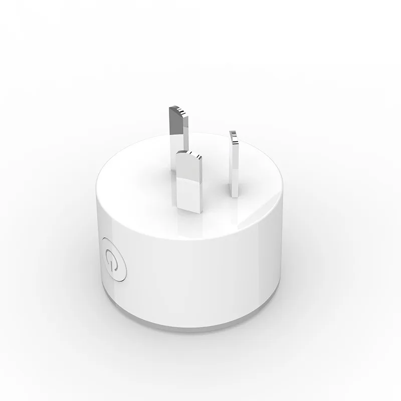 ZUCZUG Smart Socket Wifi Mobile Phone Remote Control Home Socket 220V RGB Night Vision Light Voice Control Socket