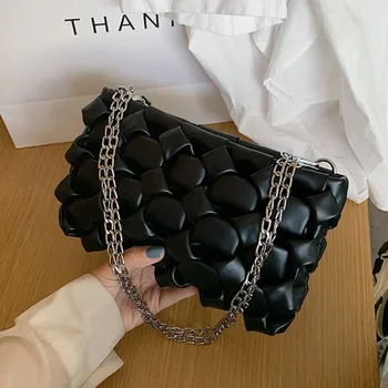 

Female Personality Pu Leather Crossbody Bags For Women 2020 Shoulder Messenger Bag Ladies Hand Sling Luxury Handbags Designer