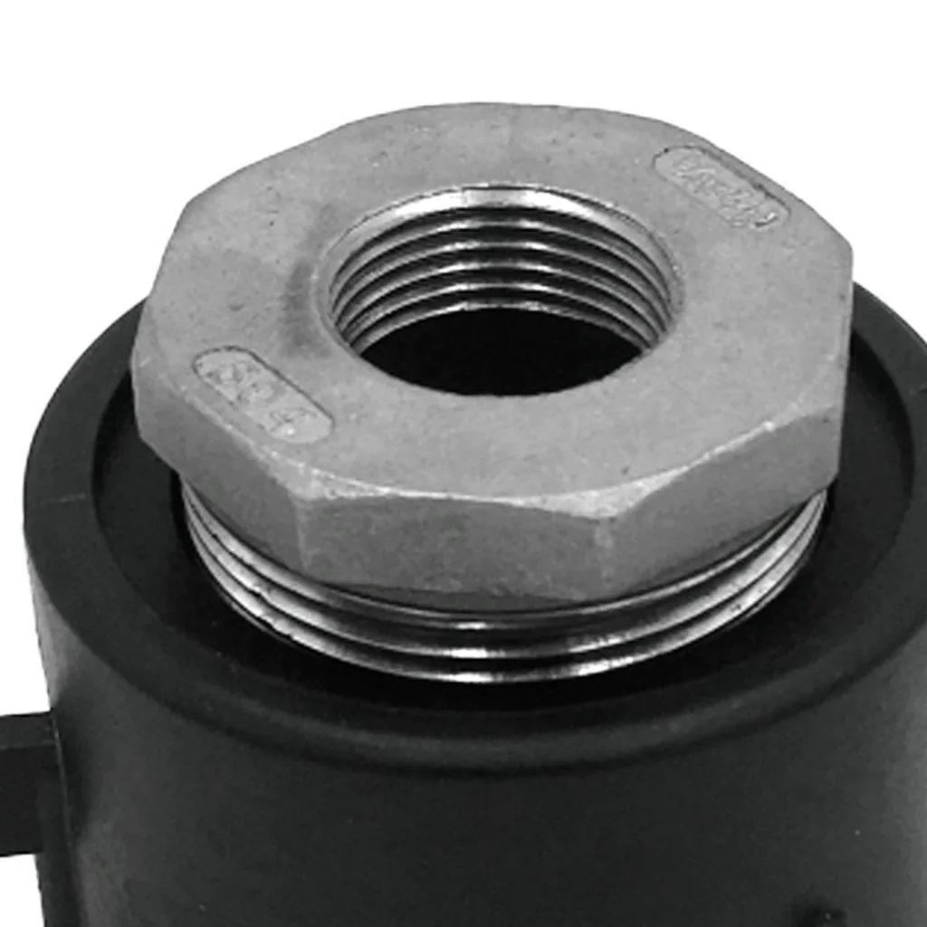 Plastic IBC Water Tank Adapter Garden Hose Connectors Fittings Tools 60mm Thread Import to Stainless 3/4 inch Inner Thread